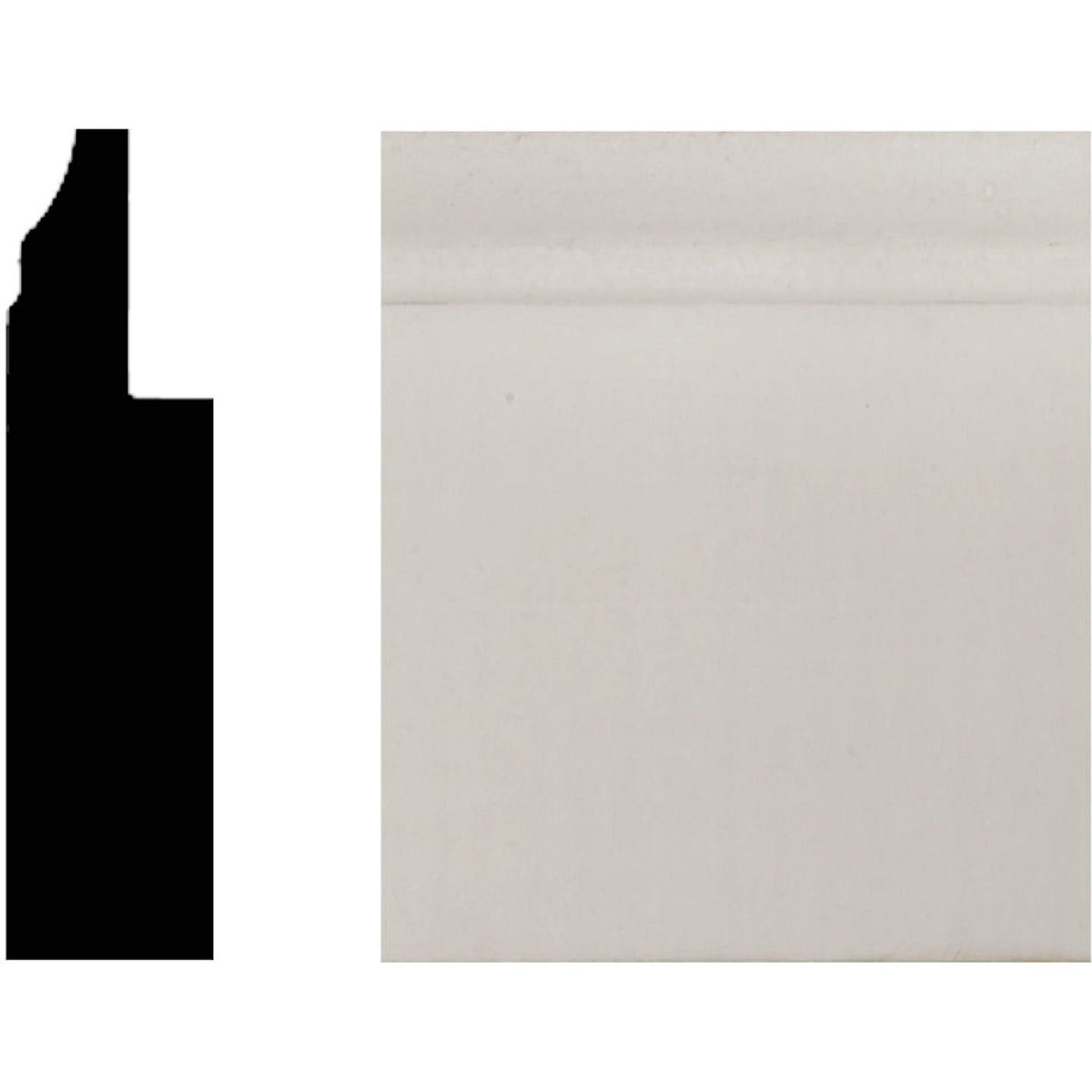 picture of 3/4x3 INx8 FT Wainscot Base