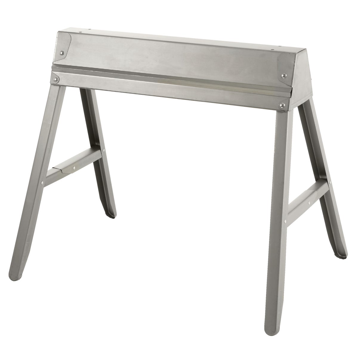 500-LB Capacity Folding Galvanized Steel Sawhorse with Locking Legs | eBay