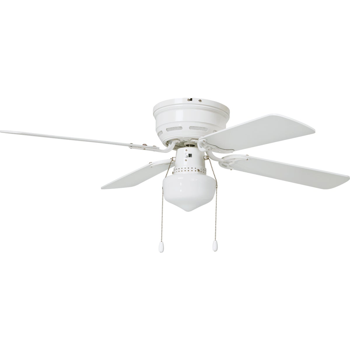 Do it Best White 42-inch 3-Speed 4-Blade Ceiling Fan With ...