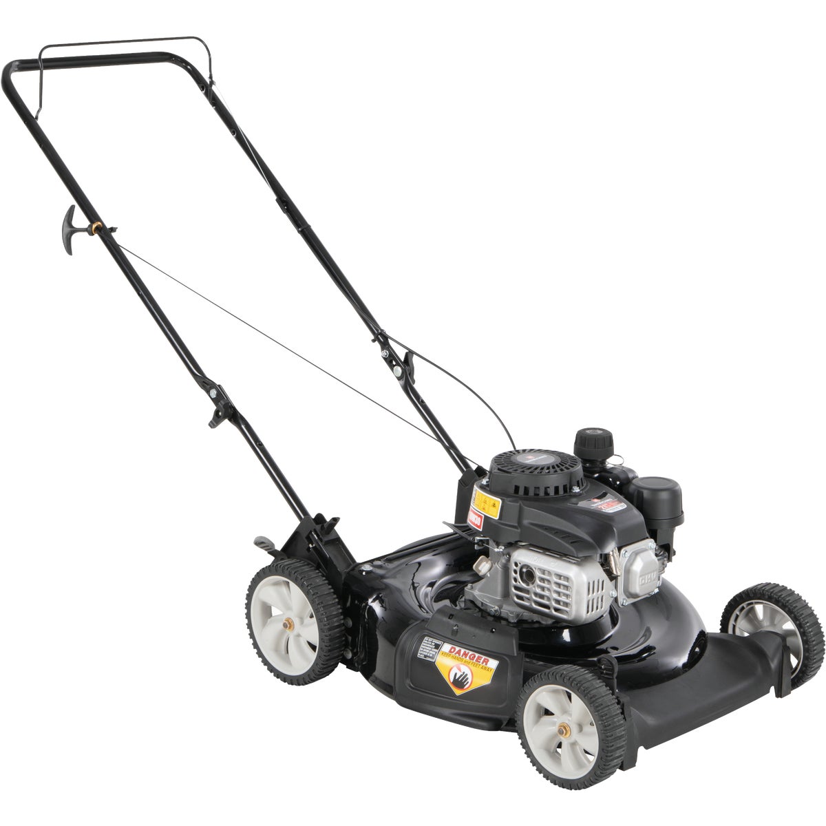 Yard Machine 21-inch 140cc High Wheel Push Gas Lawn Mower | eBay