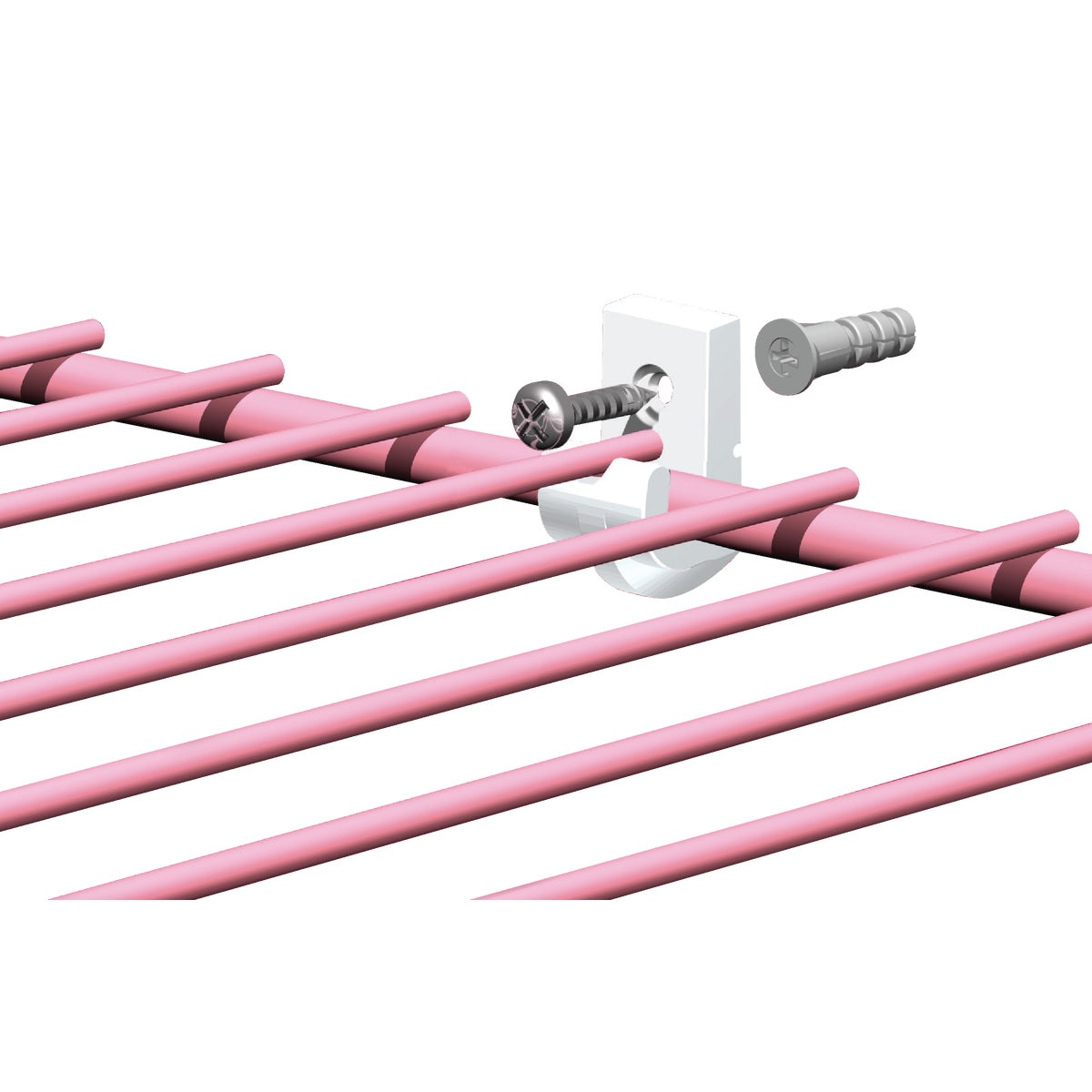 Closetmaid Concrete Wall Clips eBay