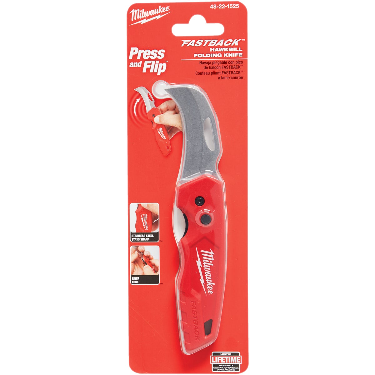 Milwaukee Hawk Bill Folding Knife