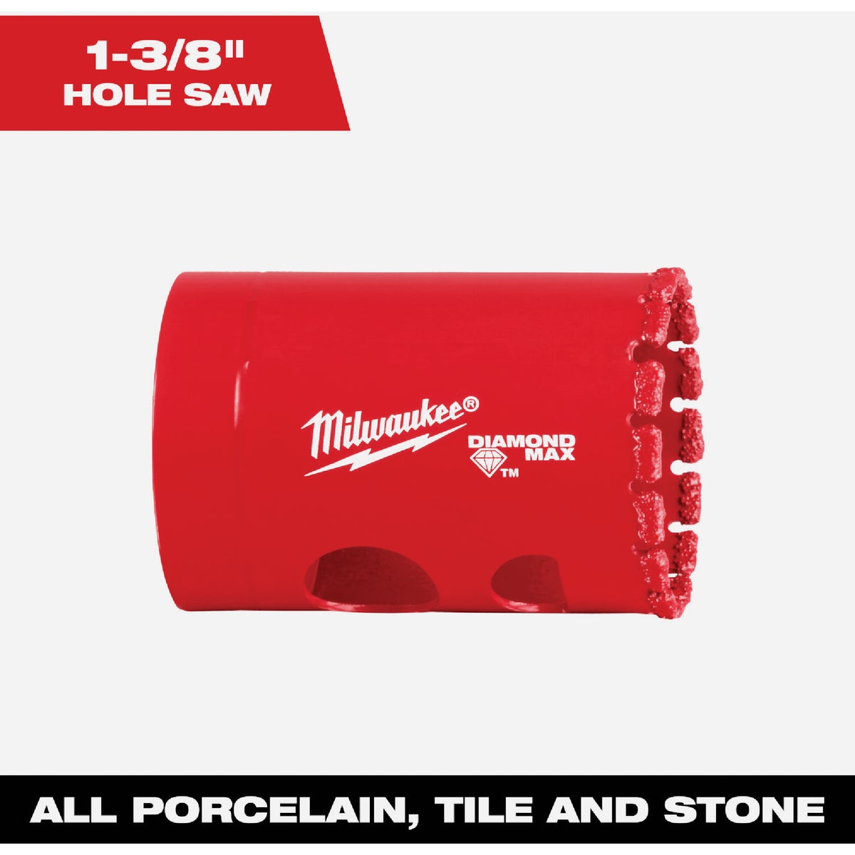 milwaukee 1 3 4 diamond hole saw