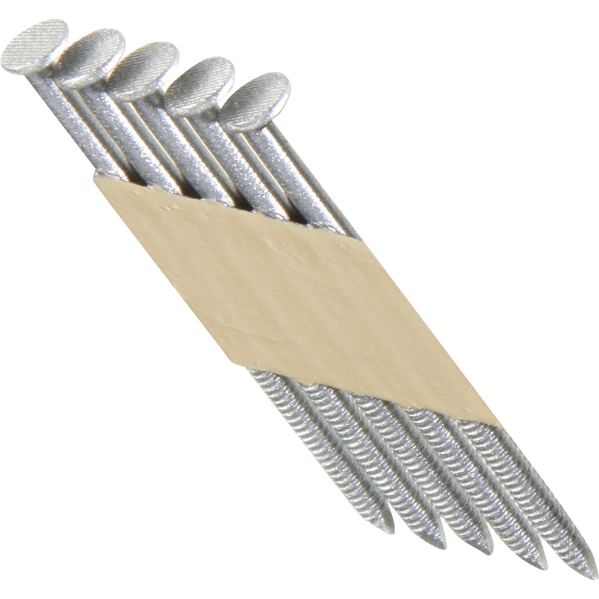 Grip-Rite 21 Degree Plastic Strip Stainless Steel Full Round Head Framing Stick Nail, 3 In. X .131 In. (1000 Ct