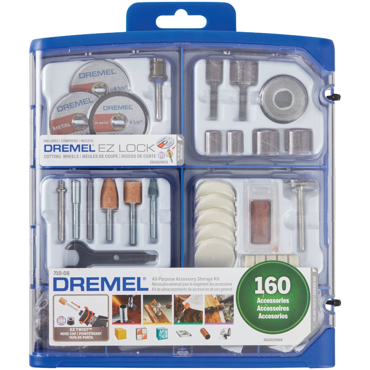 Dremel 160Pc Mega Accessory Kit eBay