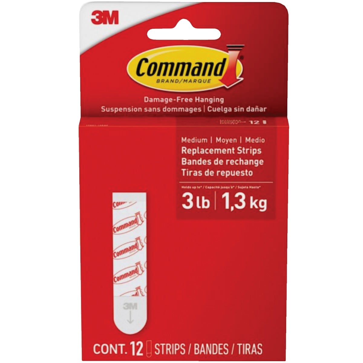 3m command strips brick