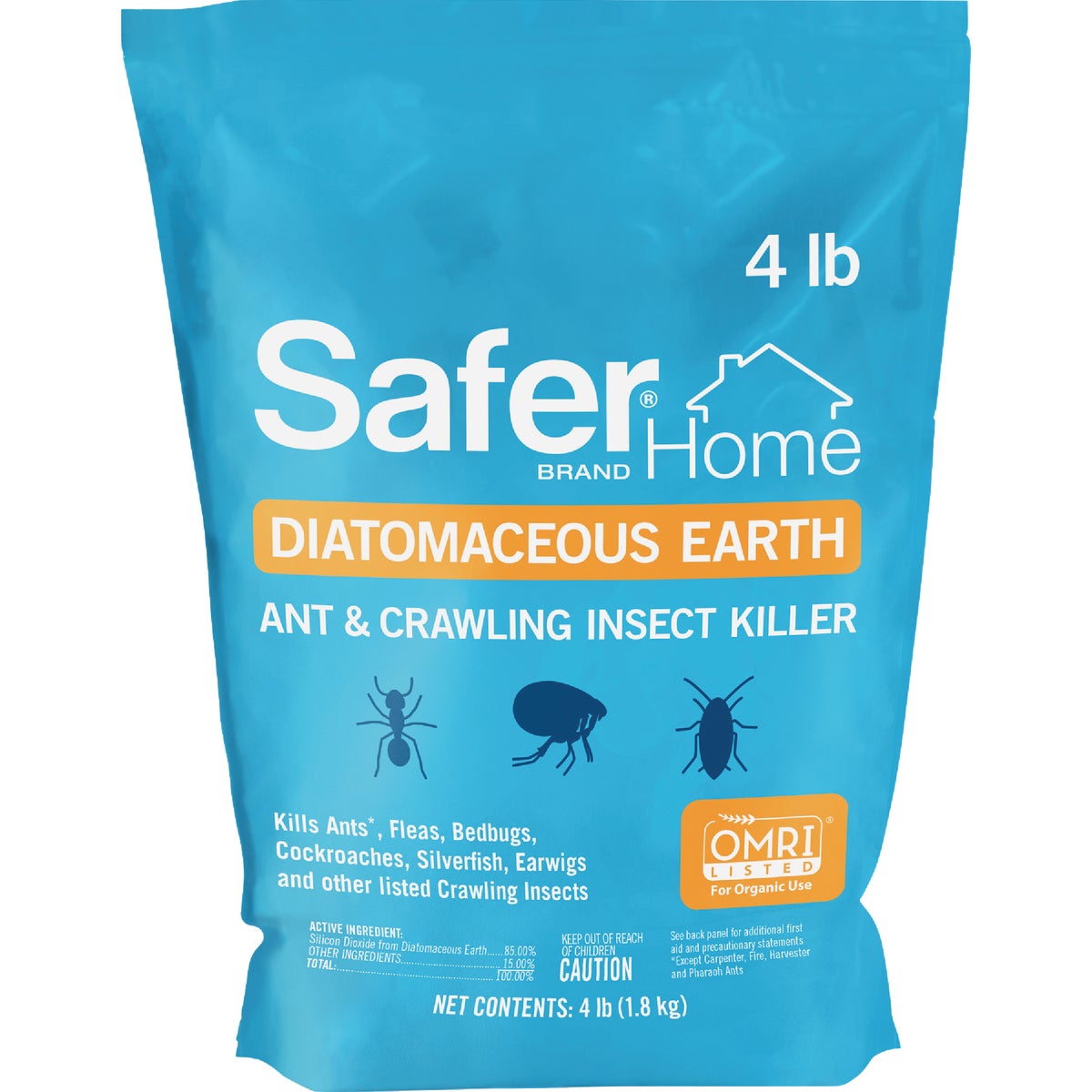 Safer 4Lb Diatomaceous Earth 38241517032 | eBay