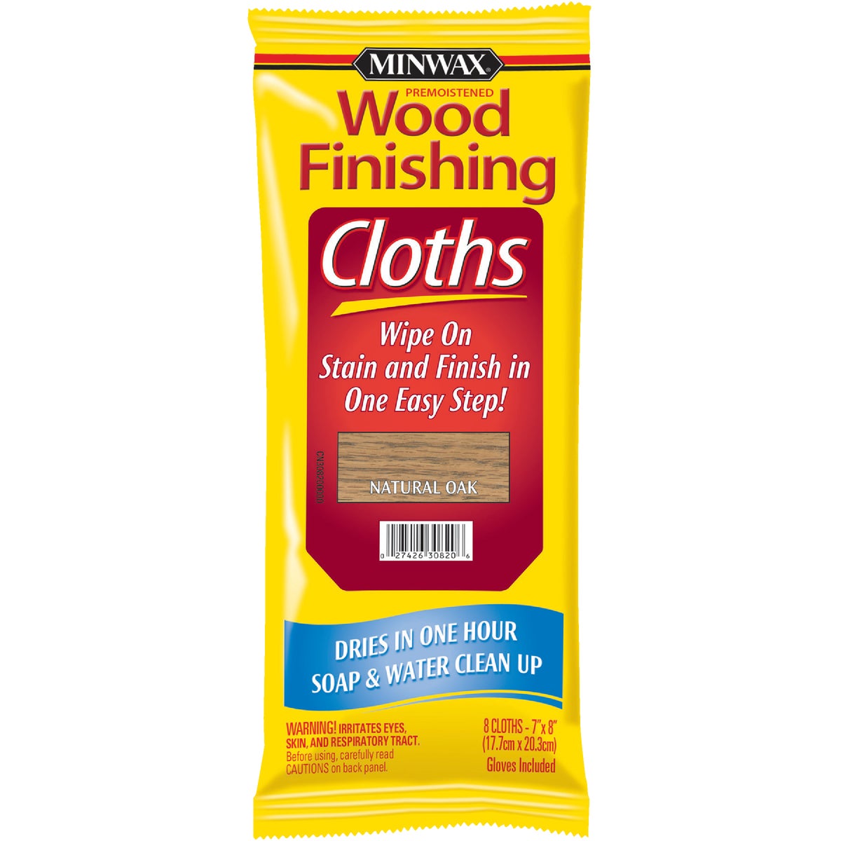 Minwax Oak Wipe Stain Cloth eBay