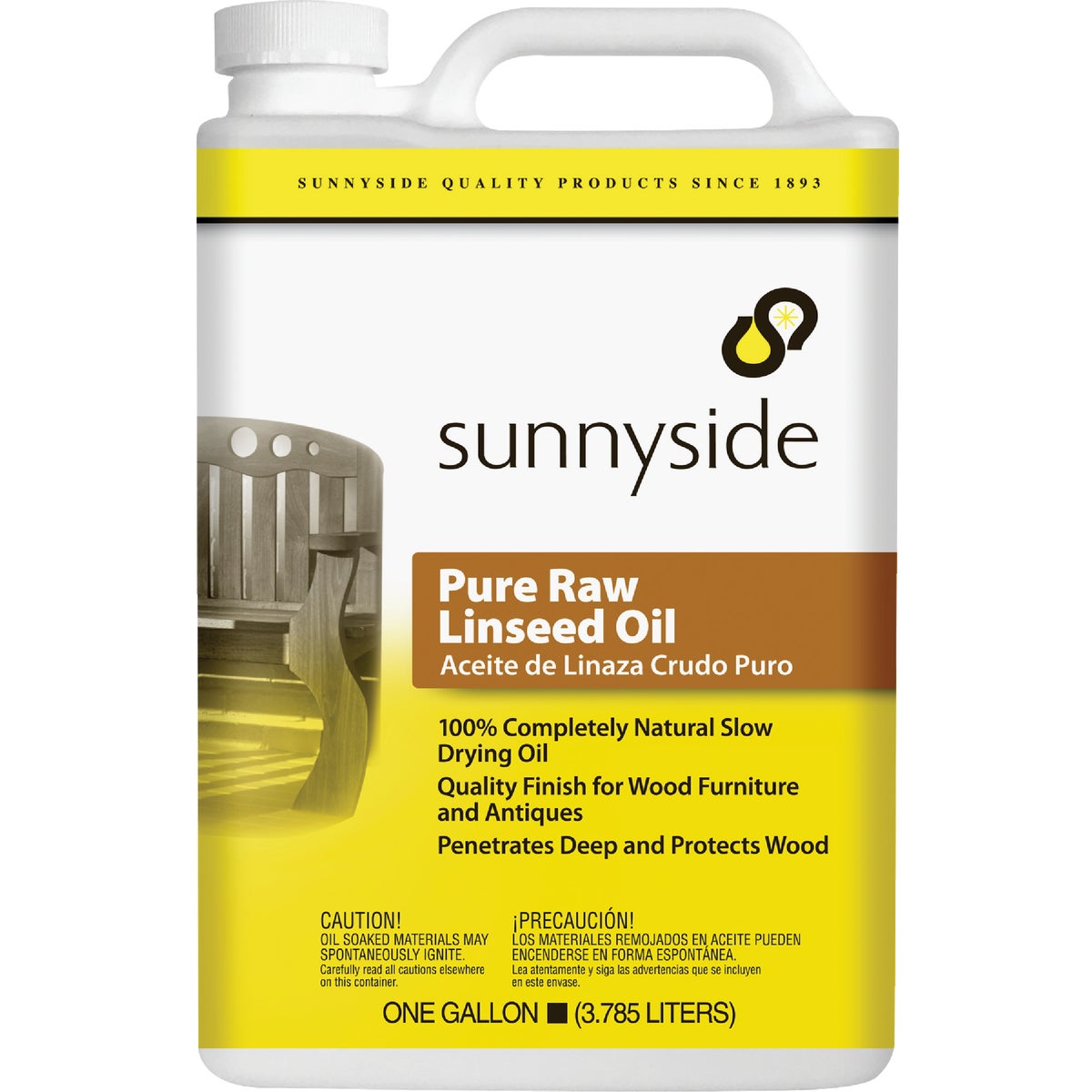 Sunnyside Raw Linseed Oil 76542001140 eBay