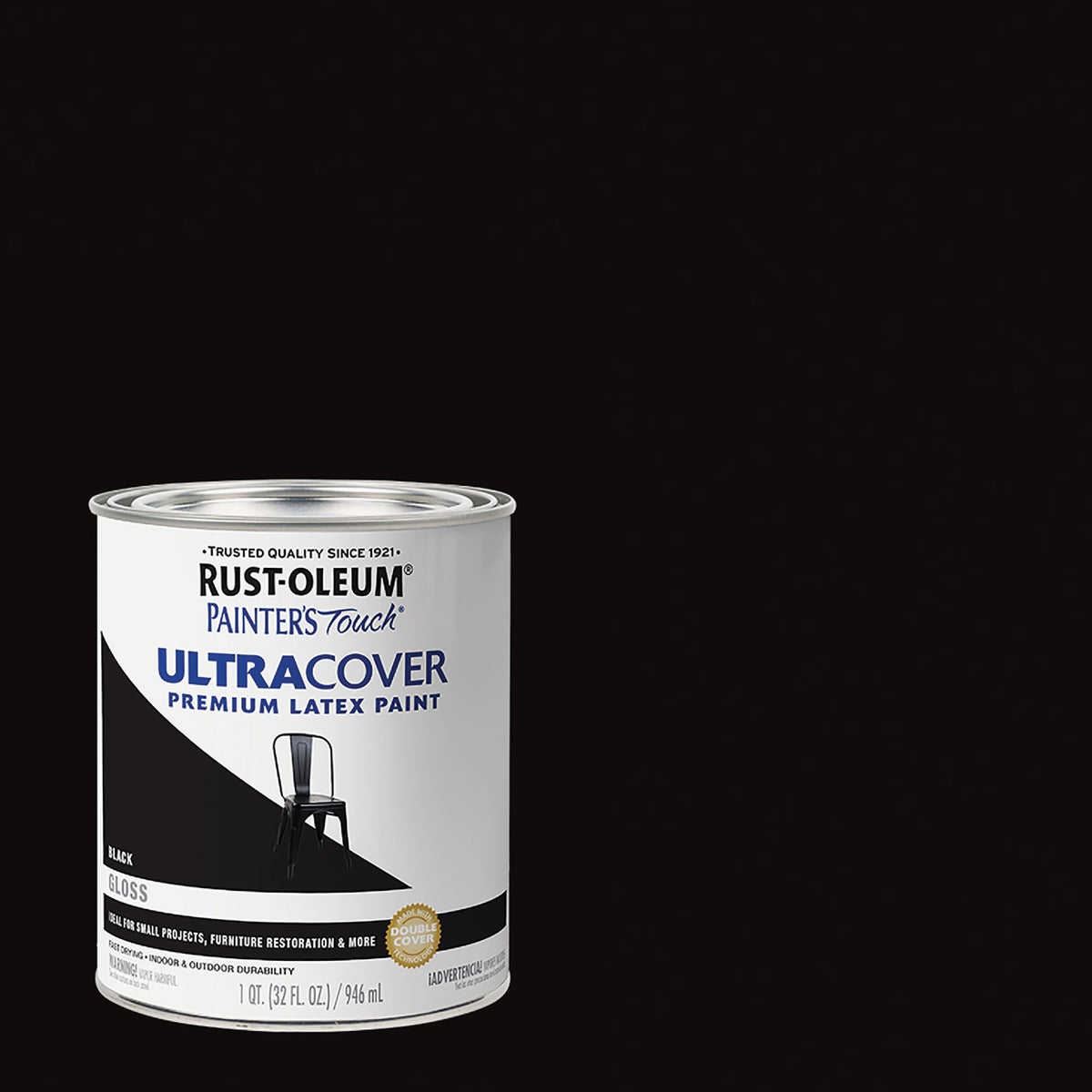 RustOleum Black Latex Paint eBay
