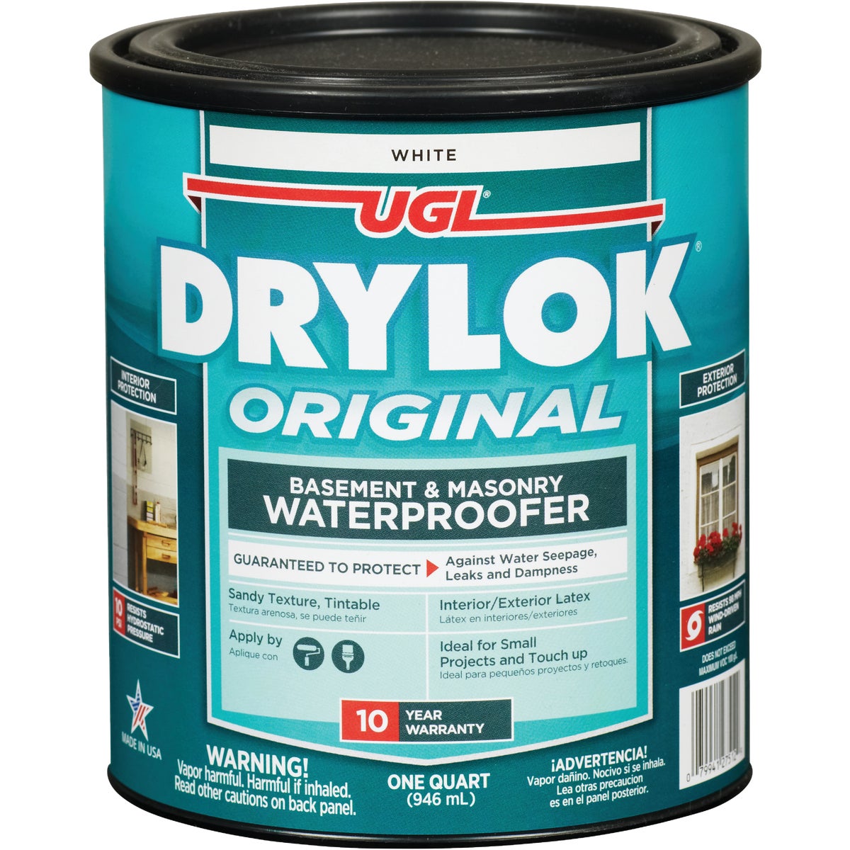 drylok waterproofer latex waterproofing masonry concrete walls grade below