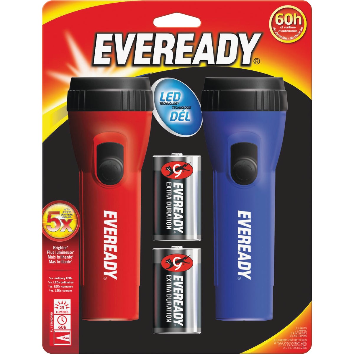 Eveready Led Wbattery Flashlight 39800120830 Ebay 1176