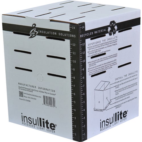 Insullite 12 In. Recessed Light Cover - Vented