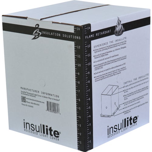 Insullite 10 In. Recessed Light Cover - Solid