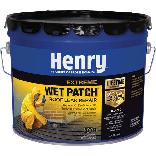 Henry Wet Patch 3.3 Gal. Extreme Roofing Cement & Patching Sealant