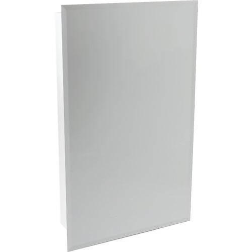 Continental Cabinets Frameless Beveled 16 In. W x 26 In. H x 4-1/2 In. D Single Mirror Surface/Recess Mount Medicine Cabinet
