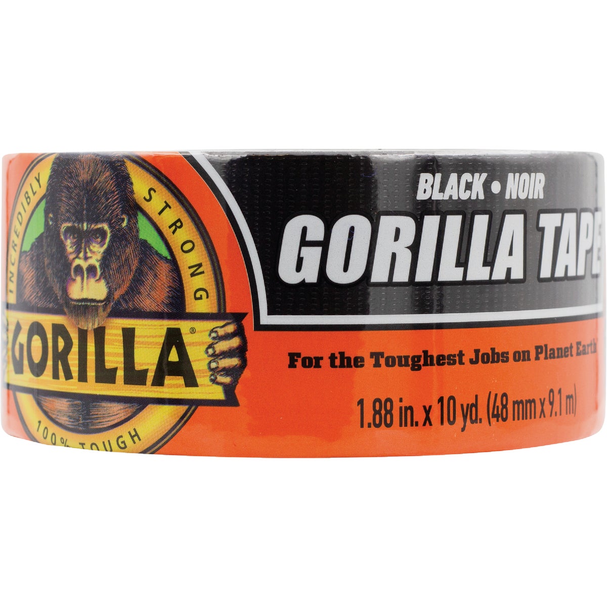 Gorilla 1.88 In. x 12 Yd. Heavy-Duty Duct Tape, Black