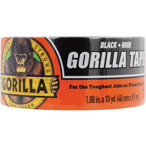 Gorilla 1.88 In. x 12 Yd. Heavy-Duty Duct Tape, Black