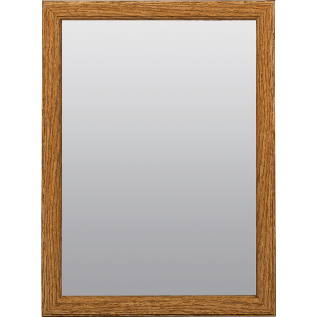 Zenith Oak 16 In. W x 22 In. H x 4-1/2 In. D Single Mirror Surface/Recess Mount Framed Medicine Cabinet