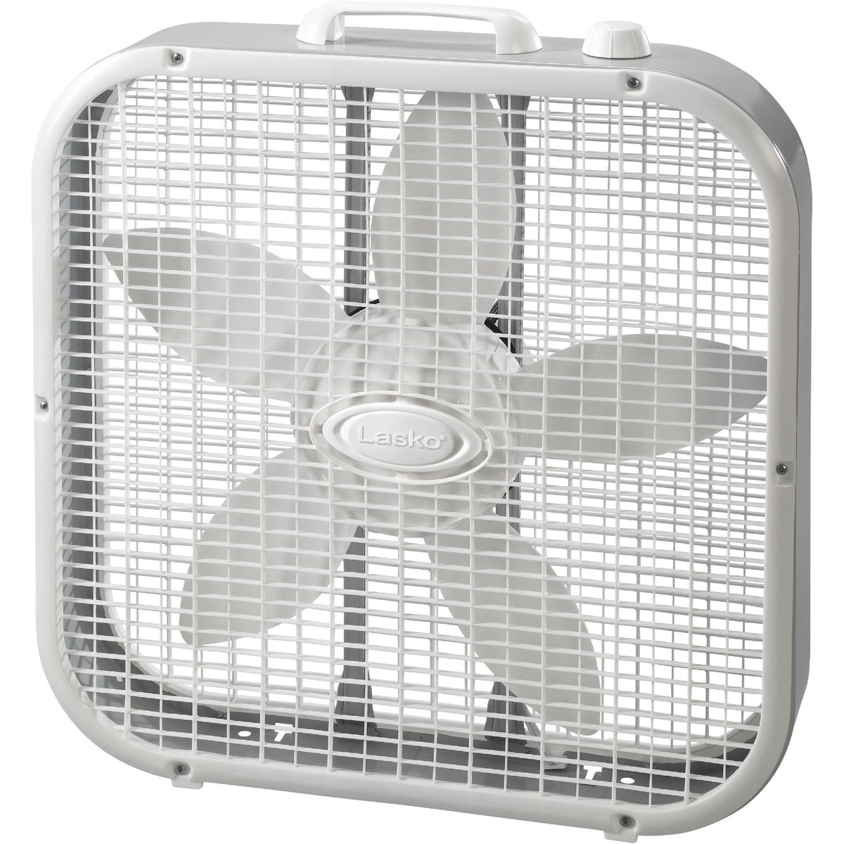 Lasko 20 In. 3-Speed White Box Fan