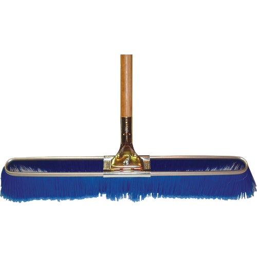 Bruske 23 In. W. x 65 In. L. Wood Handle Fine Sweep Push Broom