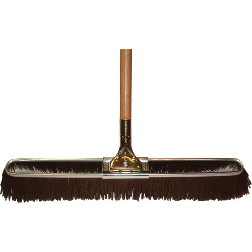 Bruske 23 In. W. x 65 In. L. Wood Handle Coarse Sweep Push Broom
