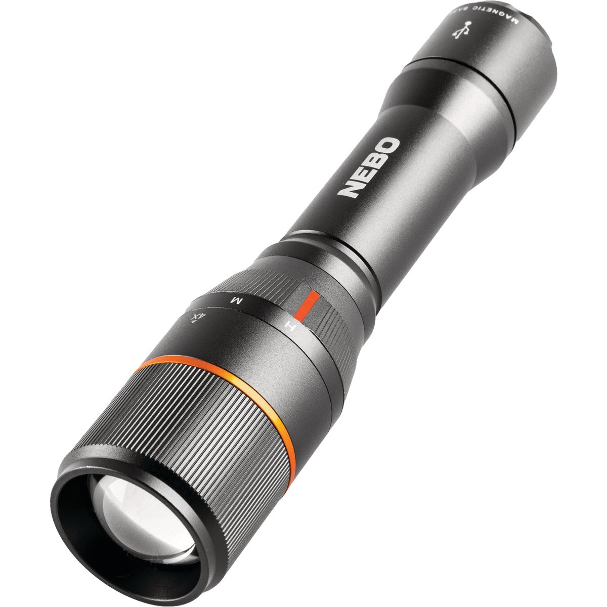 Nebo DaVinci LED Anodized Aluminum 1500 Lm. Rechargeable Flashlight 819704