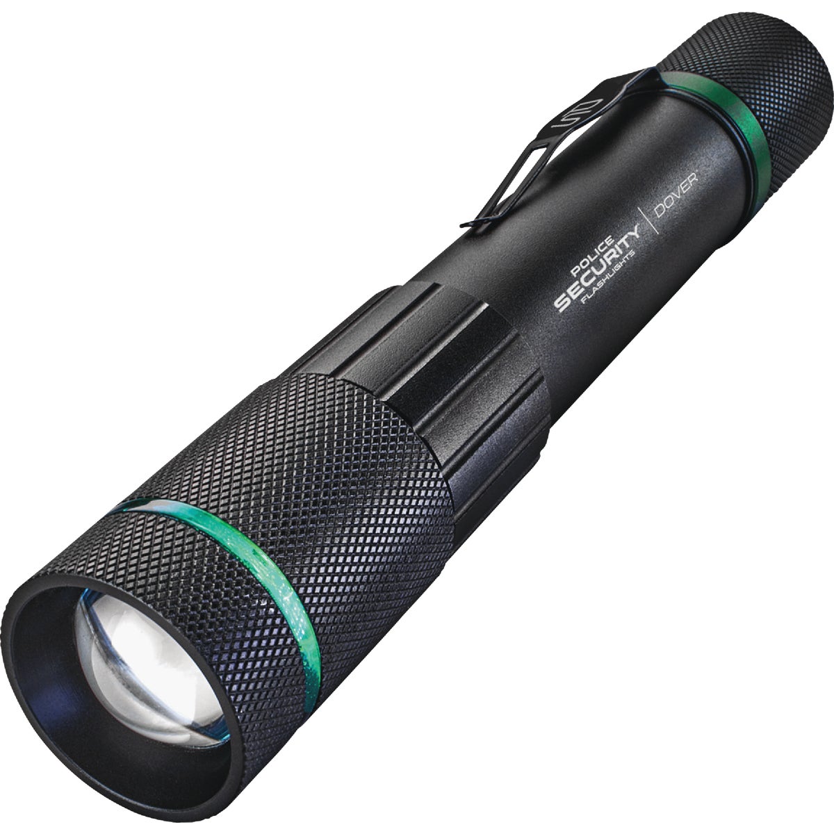 Police Security Dover LED Rechargeable Focusing Flashlight 845224