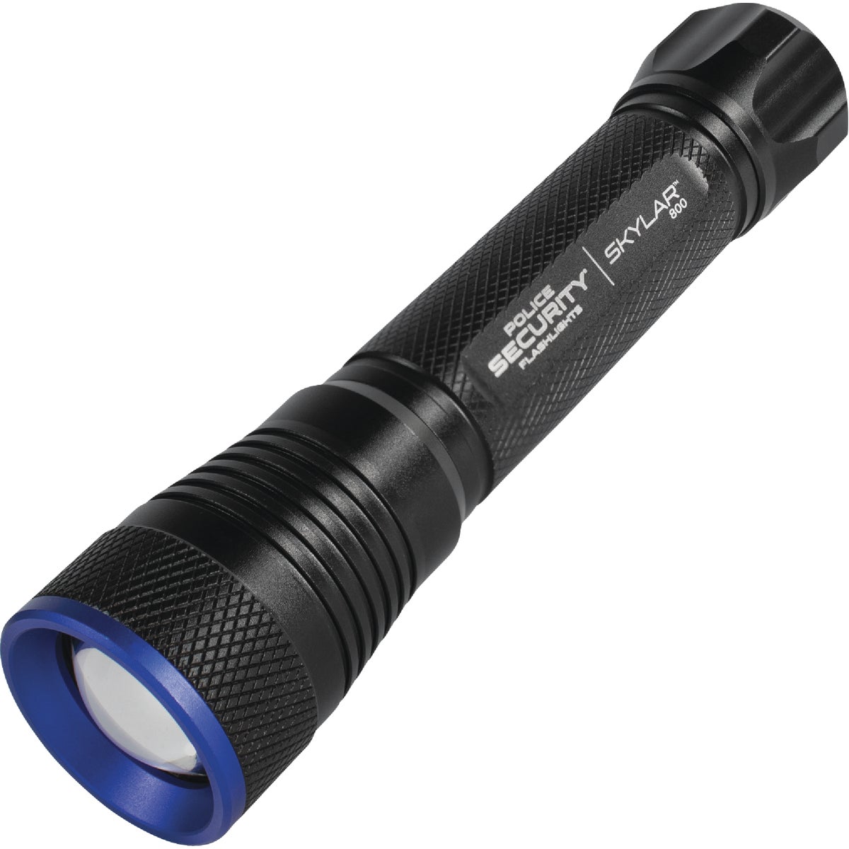 Police Security Skylar 6AAA 800 Lm. Focusing Industrial LED Flashlight 849645