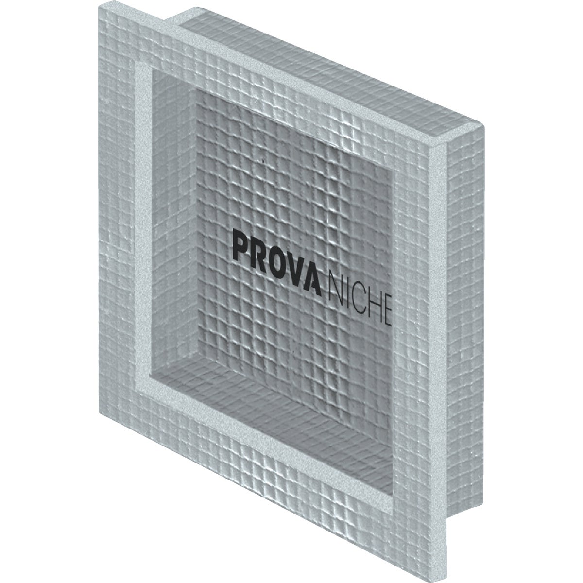 Item 100558, PROVA shower niche is a useful and stylish accessory for tiled showers.