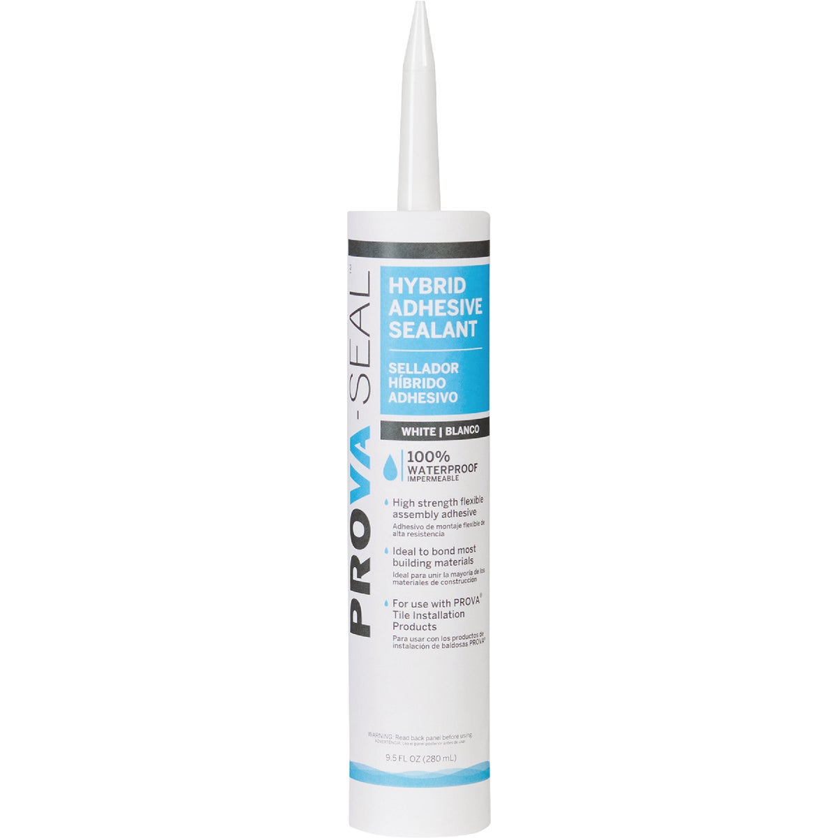 Item 100592, Prova Seal is a hybrid silicone sealant that features a polymer base that 