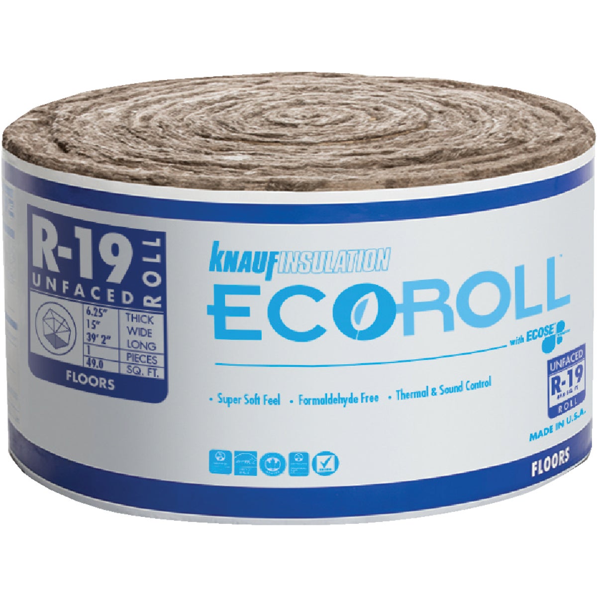 Item 100619, ECOSE Technology is a revolutionary binder chemistry that makes Knauf 