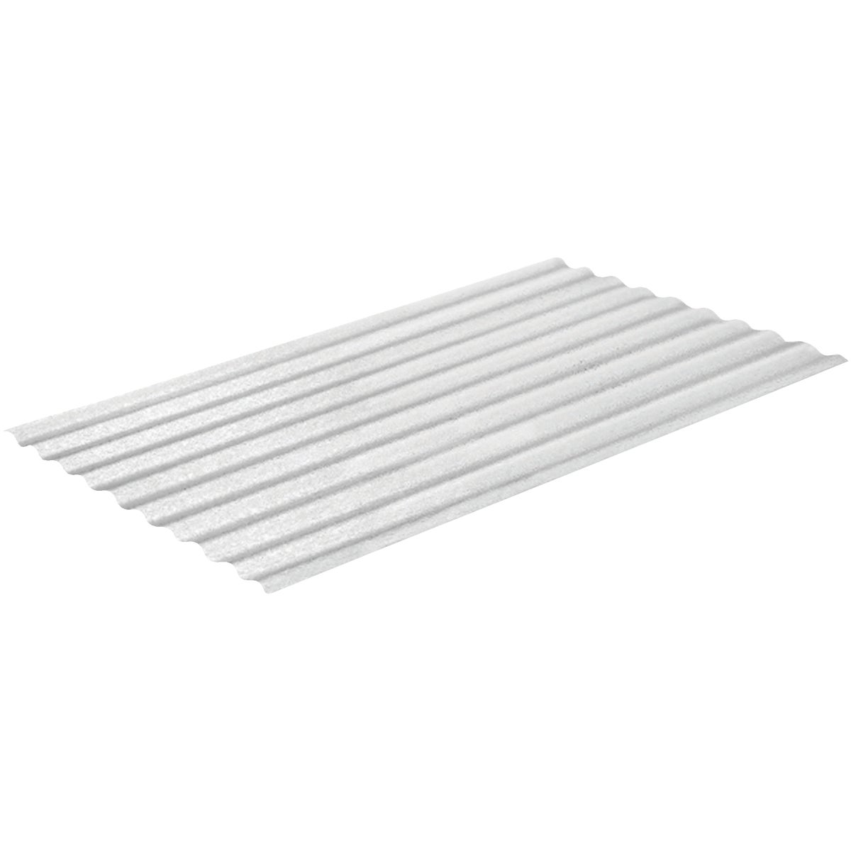 Item 100786, Translucent corrugated panels ideal for deck and patio covers, year round 