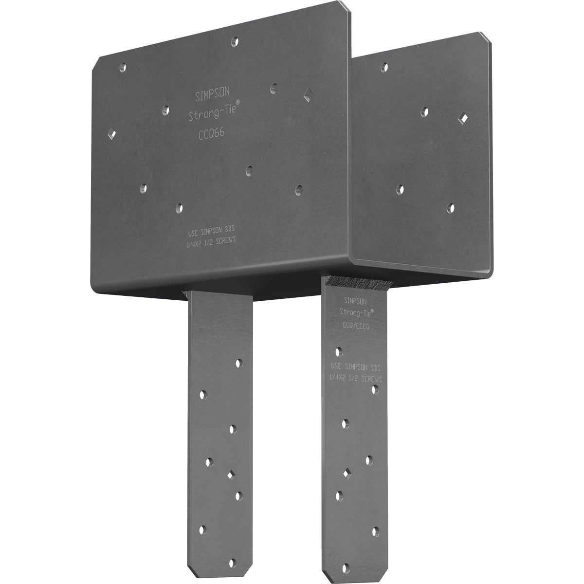 Item 100797, The CCQ is designed to provide strong column-beam connections in wood 