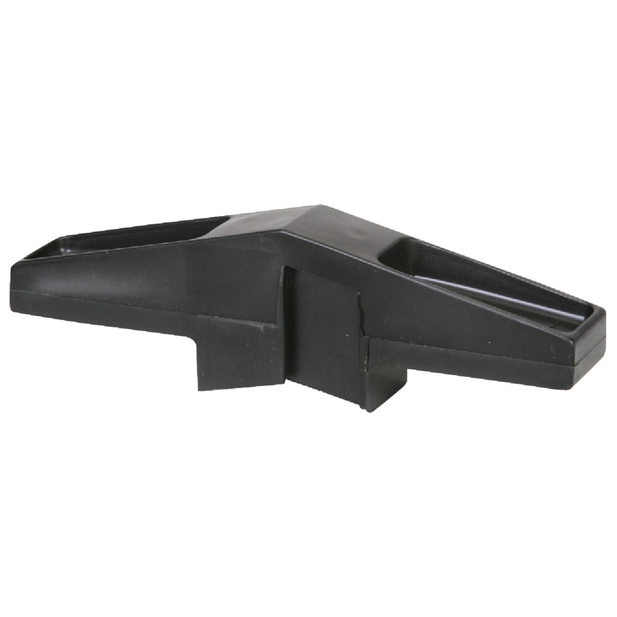 Item 100900, Inserted inside of the aluminum ridge vent, the flexible PVC plug assures 