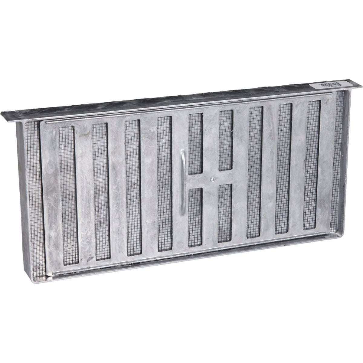 Item 105058, Manual foundation vent with sliding damper and lintel helps remove moisture
