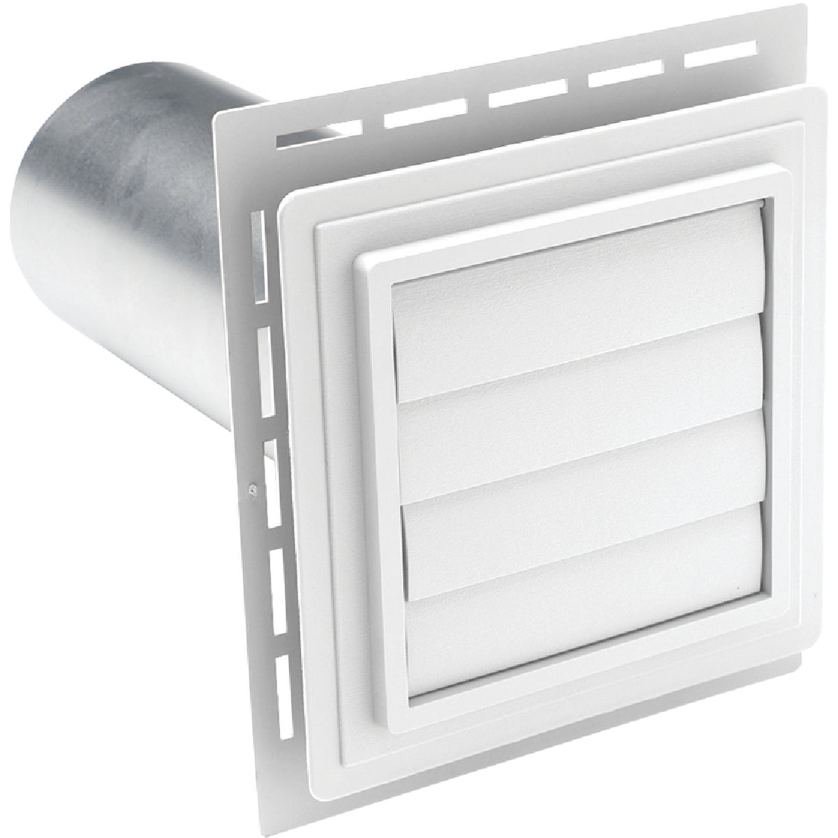 Item 107719, The louvered exhaust vent is used to vent dryers and bathroom exhaust fans