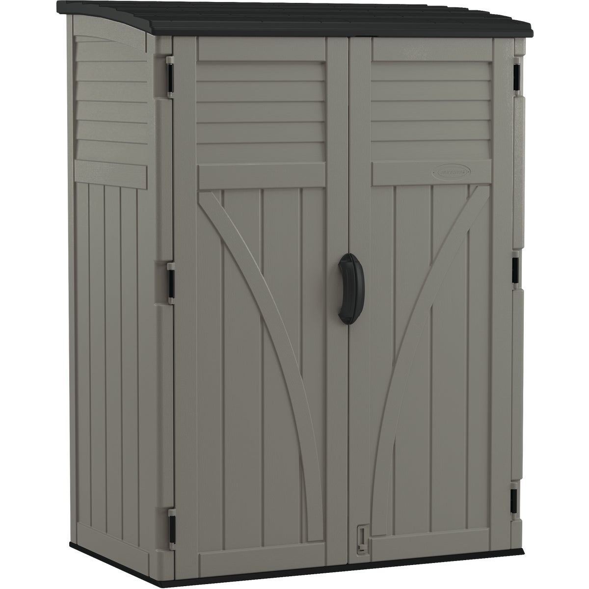 Item 107807, This Vertical Shed offers a great solution for those with a smaller space 