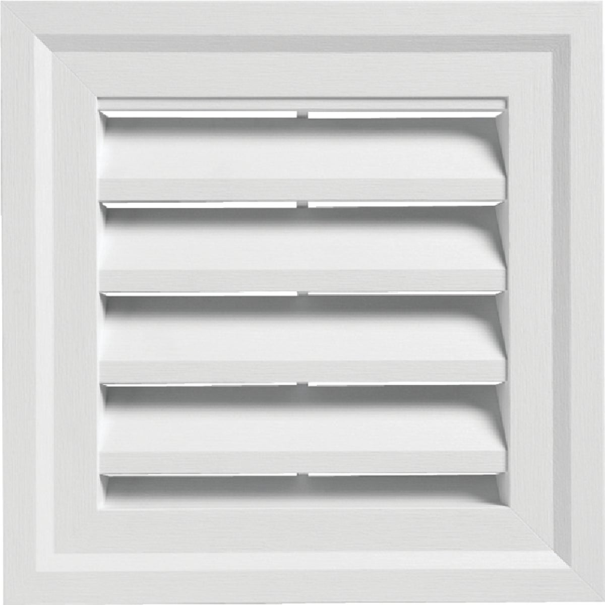 Item 107948, The square gable vent is used to vent the attic.