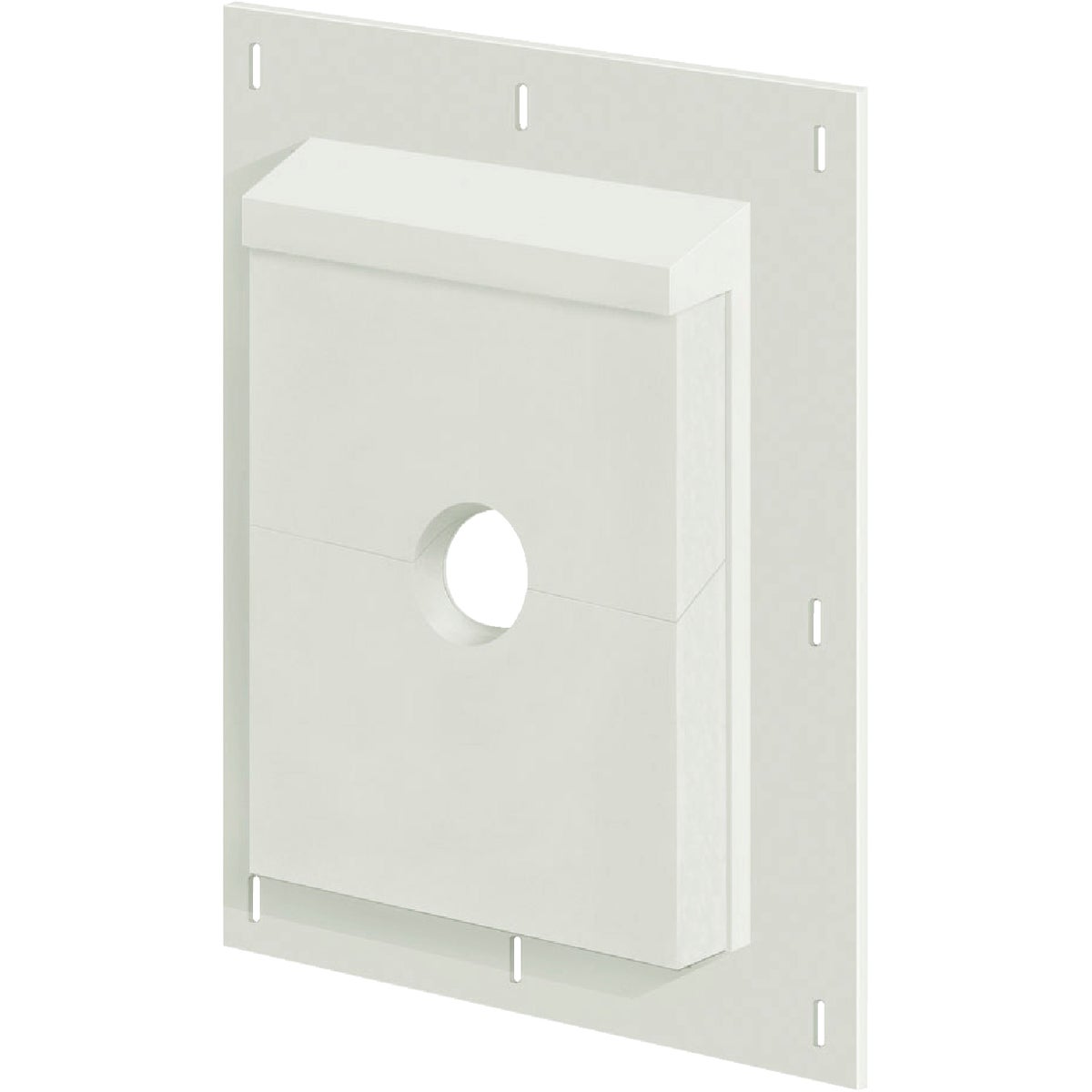 Item 109153, The pre-flashed, pre-assembled mounts are manufactured of fiber cement with