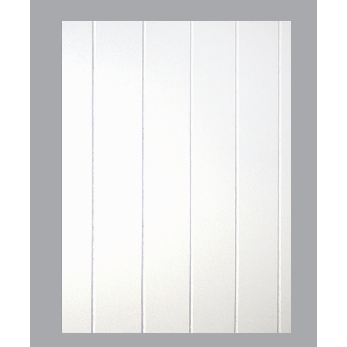Item 109206, Wall paneling featuring the classic look of Dover V-groove planking.