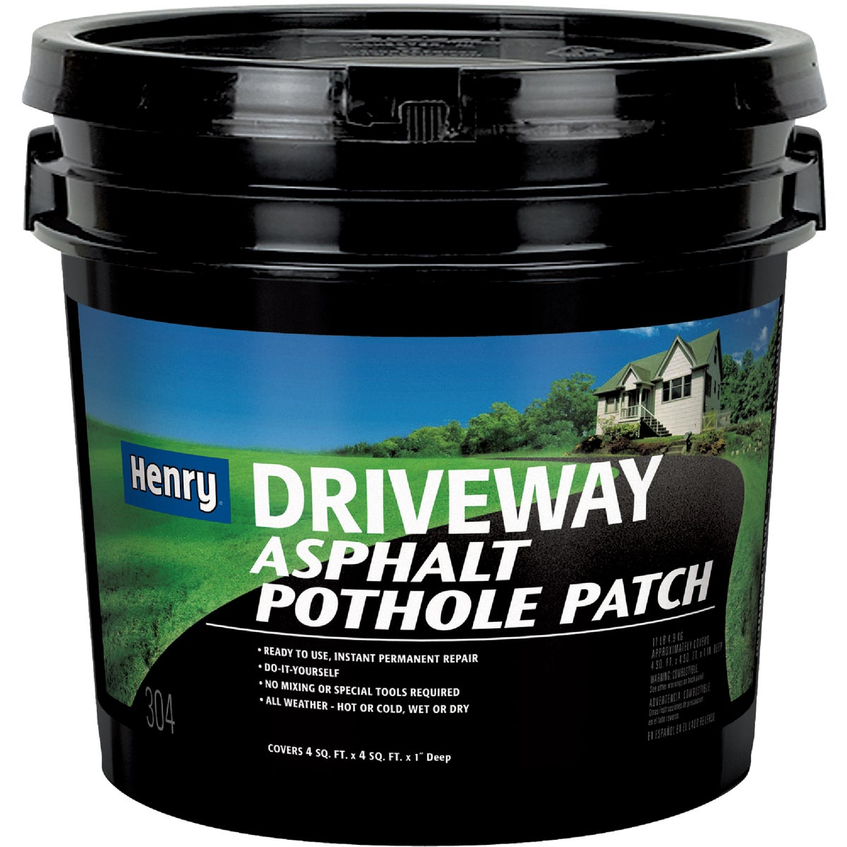 Item 110132, Ready-to-use asphalt and aggregate compound for filling pot-holes and 