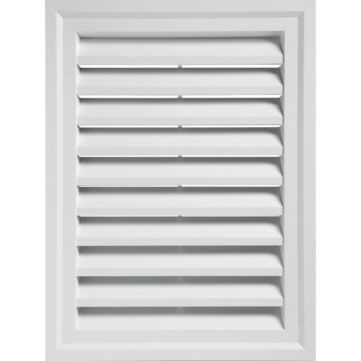 Item 112321, The rectangular gable vent is used to vent the attic.