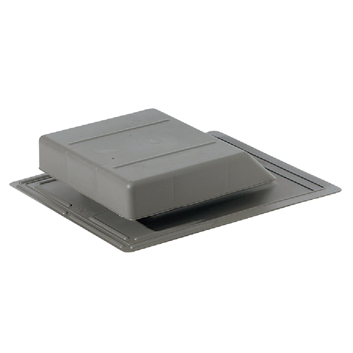 Item 114928, 61" low profile, compact slant back roof vent.