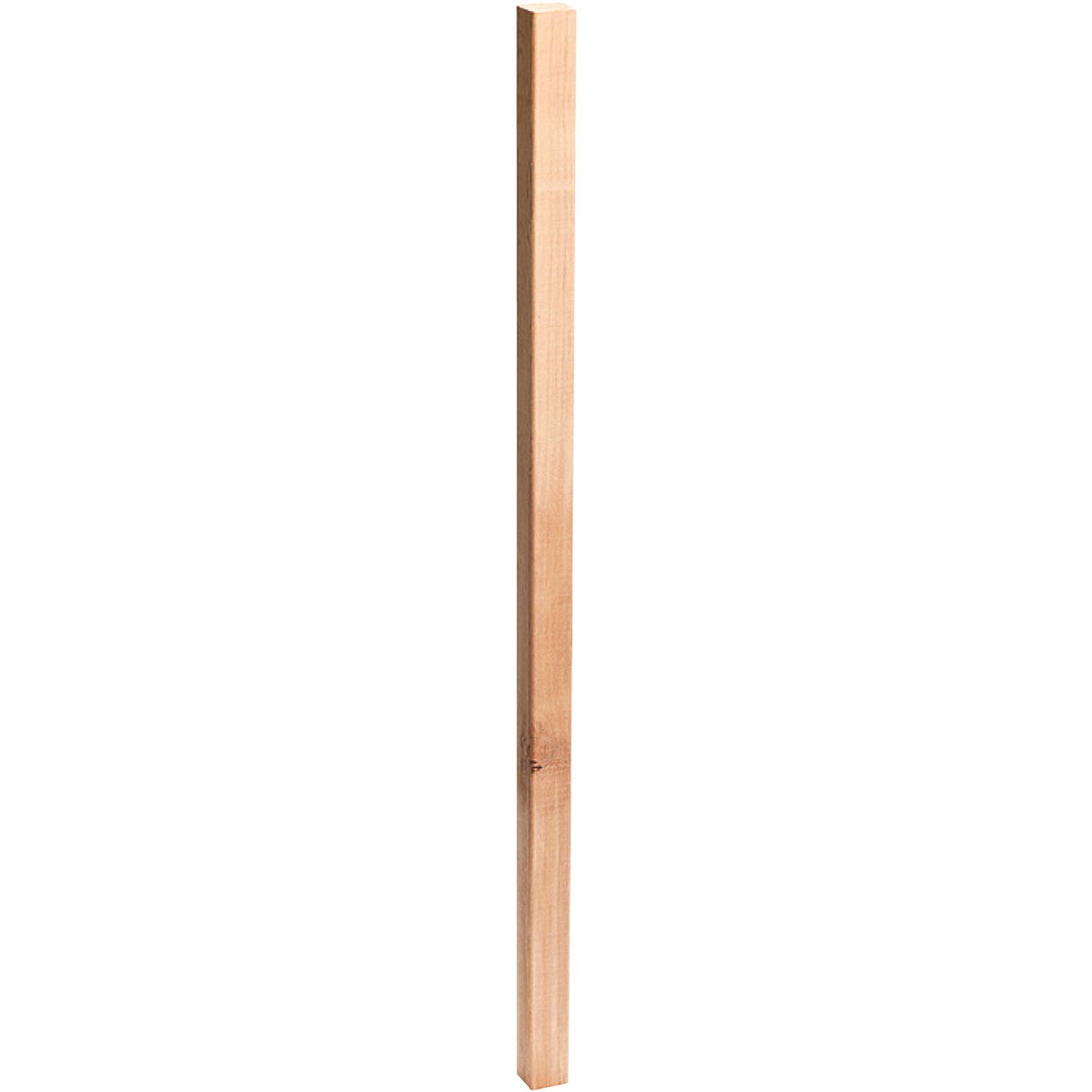 Item 160012, S4S cedar baluster. Tight knot baluster graded for appearance.