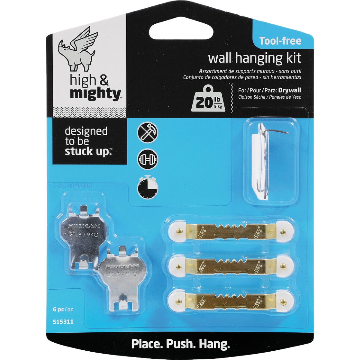 Item 200070, High &amp; Mighty multi-packs are designed in a variety of configurations 
