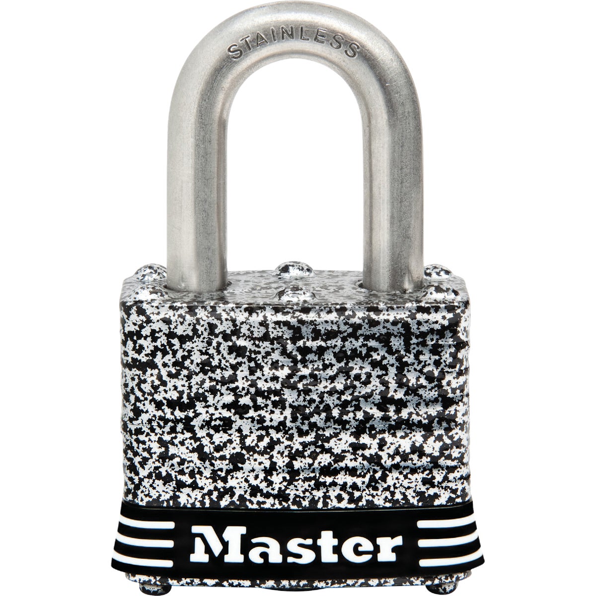 Master Lock 1UP Laminated Steel Padlock, Universal Pin 1-3/4in