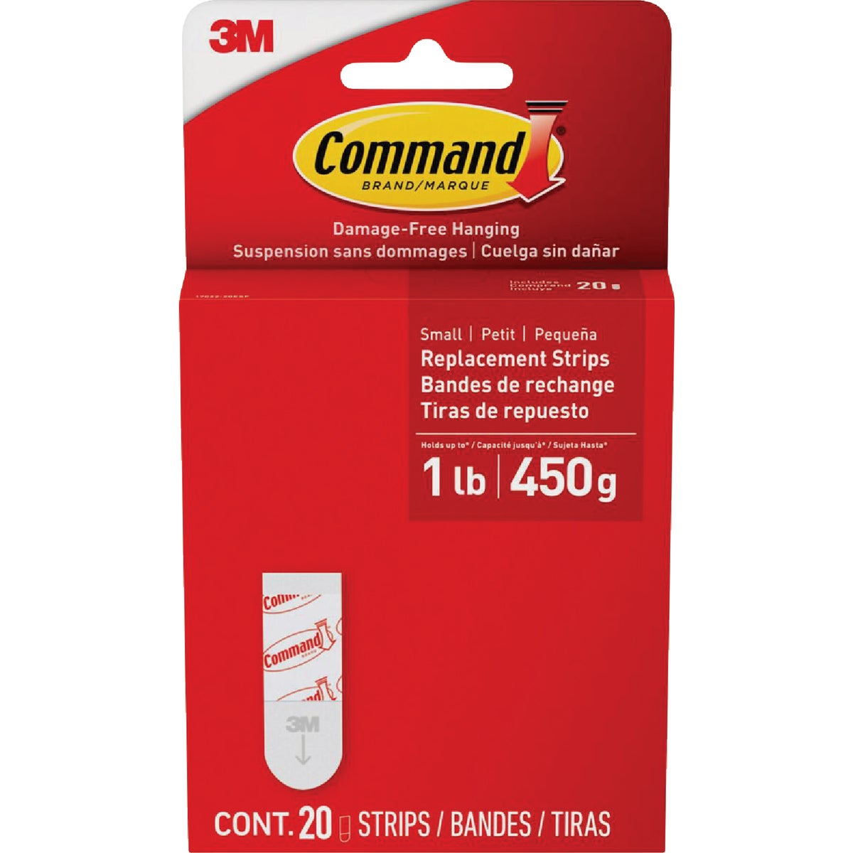 Item 200319, Command Replacement Strips make it easy to move and rehang your Command 