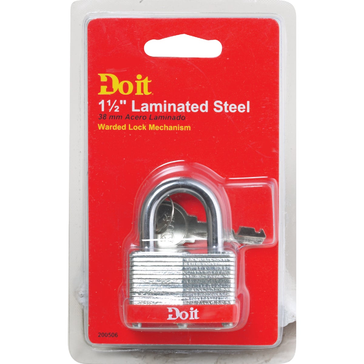 Item 200506, Value priced security for basic applications. 1-1/2 In.