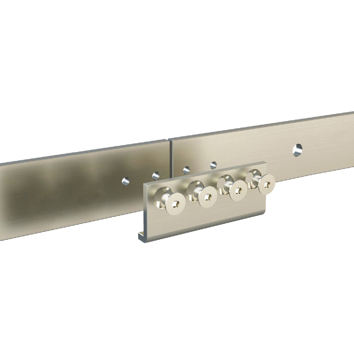 Item 200917, Connects multiple barn door hardware kits - For use on openings wider than 